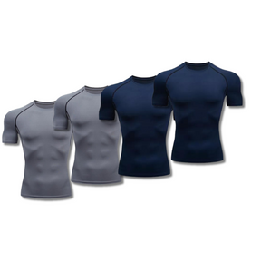 - Kit Camisa masculina de Compressão dry fit para academia Fit Nax Compre 2 Leve 4