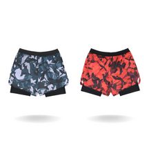 Shorts Masculino 2 em 1 de Compressão Premium compre 1 leve 2 Fit Nax