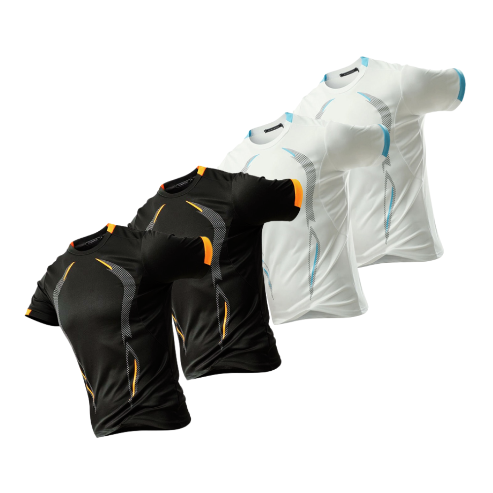 - Kit Camisa Masculina Dry-Fit  para treino fit nax - compre 2 leve 4