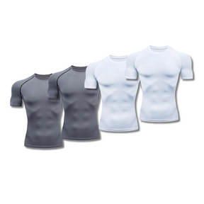 - Kit Camisa masculina de Compressão dry fit para academia Fit Nax Compre 2 Leve 4