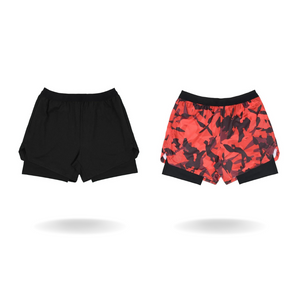 Shorts Masculino 2 em 1 de Compressão Premium compre 1 leve 2 Fit Nax