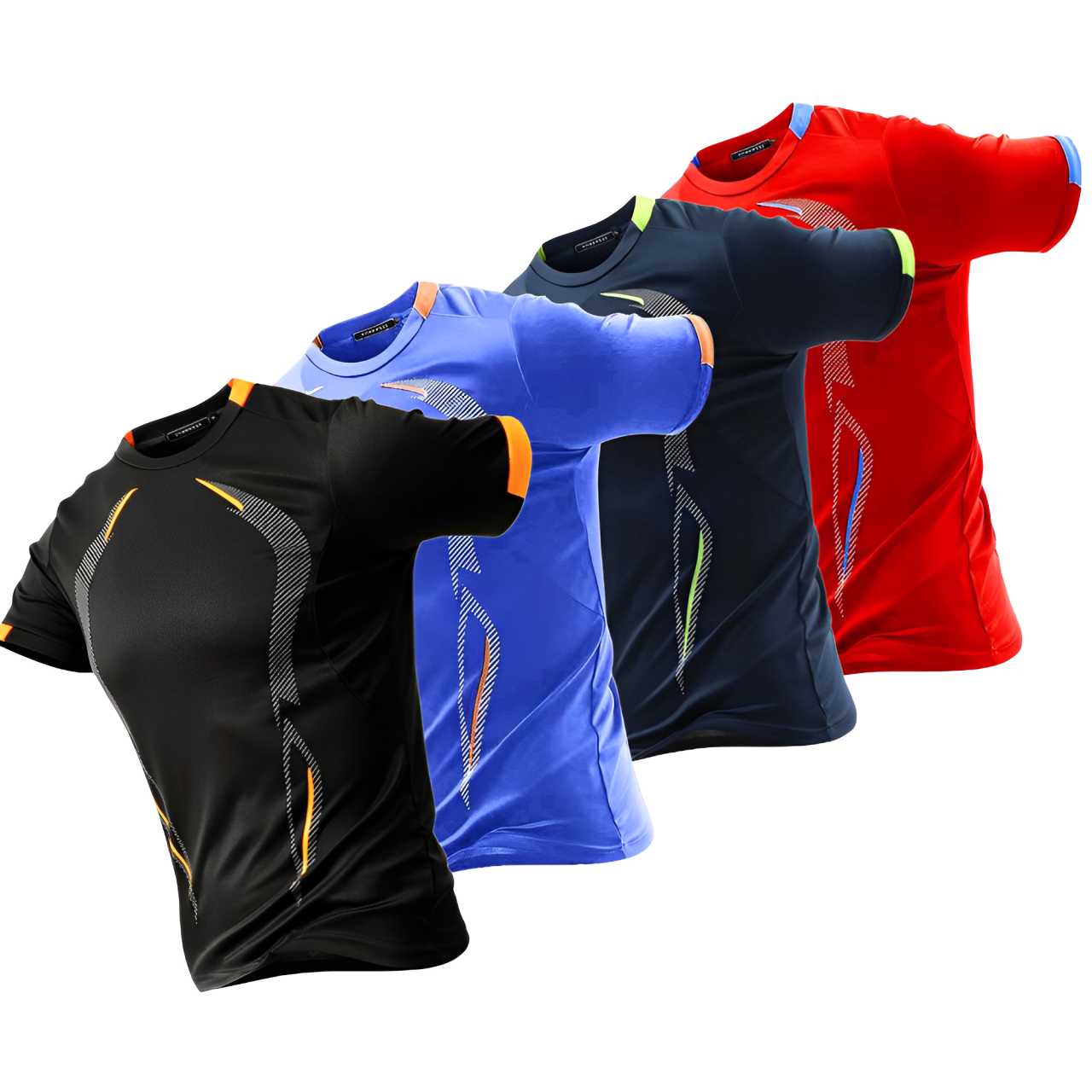 - Kit Camisa Masculina Dry-Fit  para treino fit nax - compre 2 leve 4