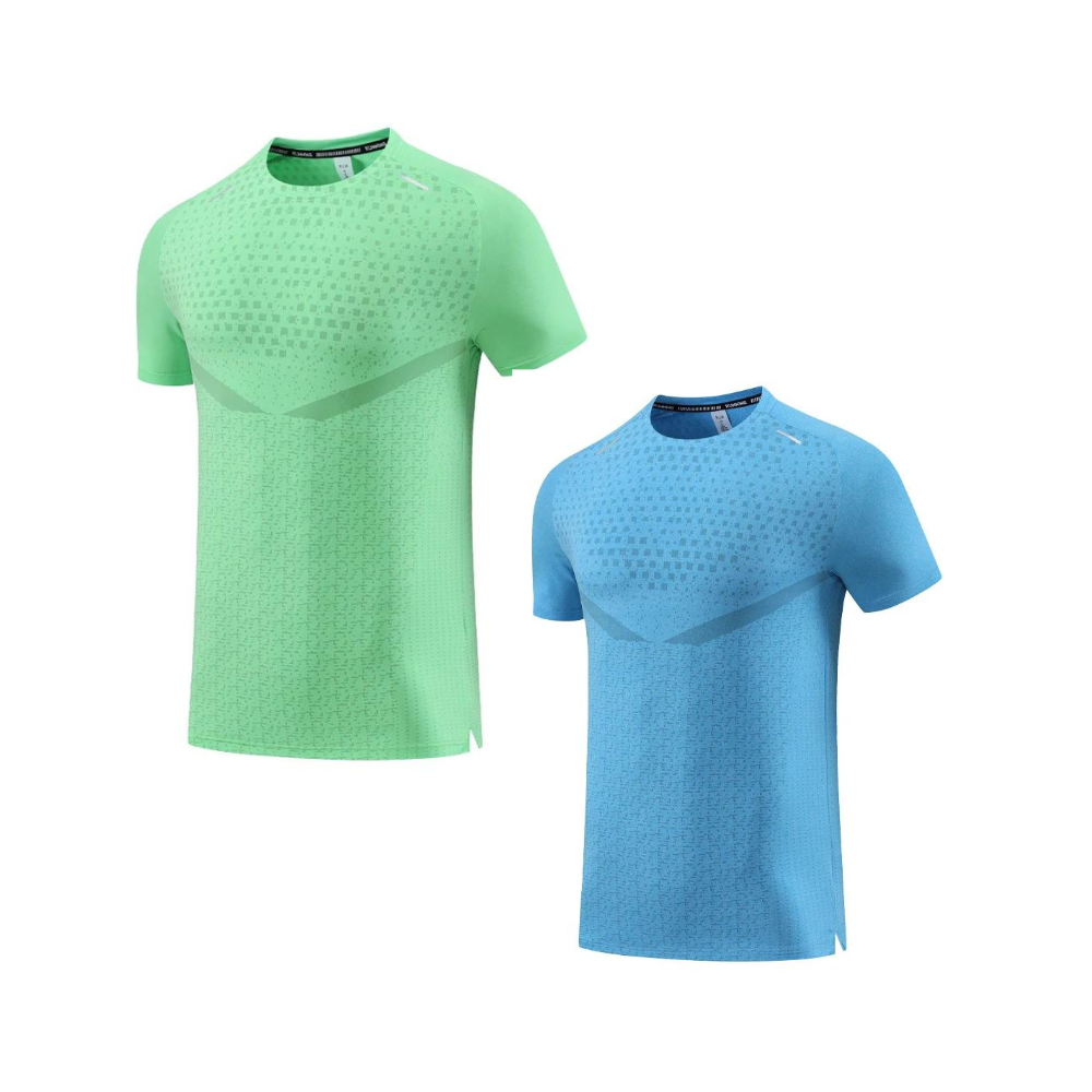 - Kit Camisa de Nylon Masculina respirável Compre 1 leve 2