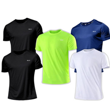 - KIT Camisa Masculina Run de treino para academia COMPRE 3 LEVE 5 Fit Nax