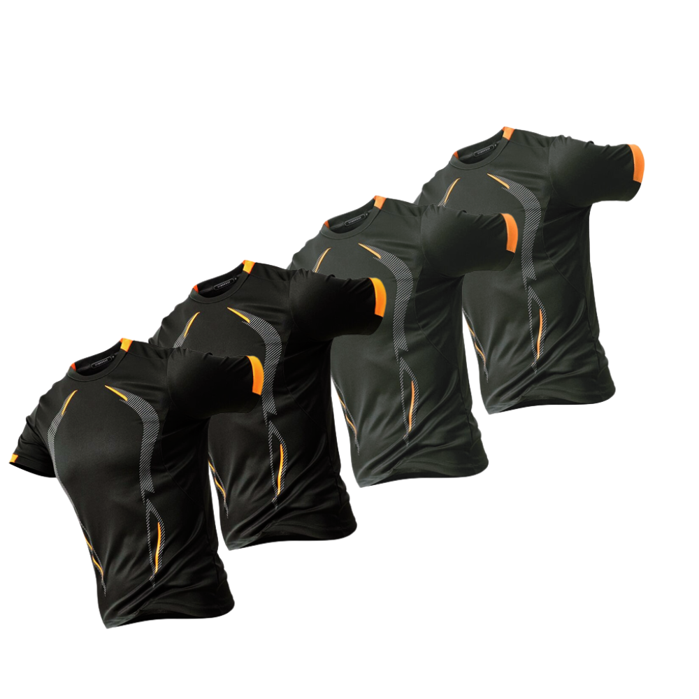 - Kit Camisa Masculina Dry-Fit  para treino fit nax - compre 2 leve 4