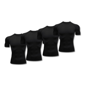 - Kit Camisa masculina de Compressão dry fit para academia Fit Nax Compre 2 Leve 4