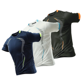 - Kit Camisa Masculina Dry-Fit  para treino fit nax - compre 2 leve 3