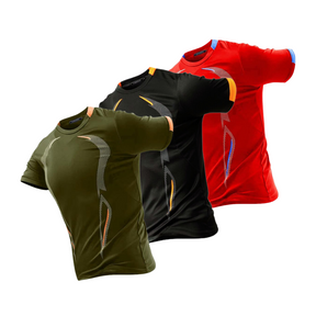 - Kit Camisa Masculina Dry-Fit  para treino fit nax - compre 2 leve 3