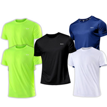 - KIT Camisa Masculina Run de treino para academia COMPRE 3 LEVE 5 Fit Nax