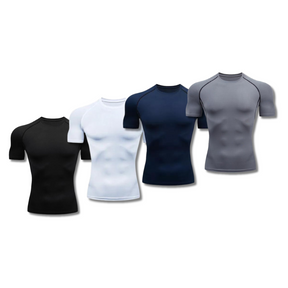 - Kit Camisa masculina de Compressão dry fit para academia Fit Nax Compre 2 Leve 4