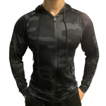 Jaqueta  Com Capuz Estilo Militar dry fit para treino Fit Nax