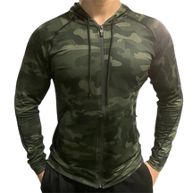 Jaqueta  Com Capuz Estilo Militar dry fit para treino Fit Nax