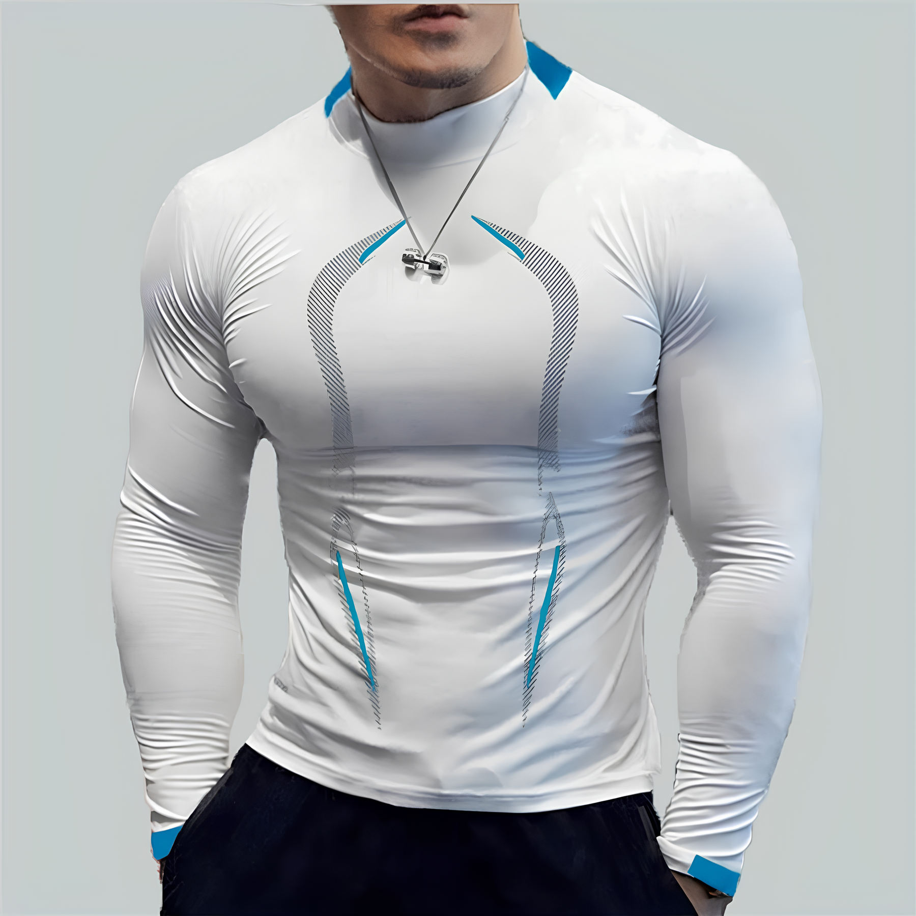 Camisa de Treino Inverno Masculina Fit Nax