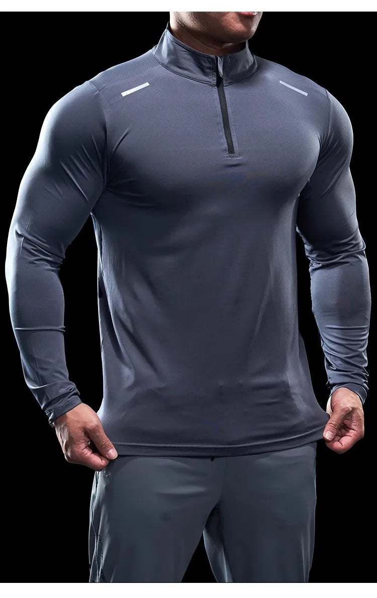 Camisa manga longa de Treino Masculina Fit Nax