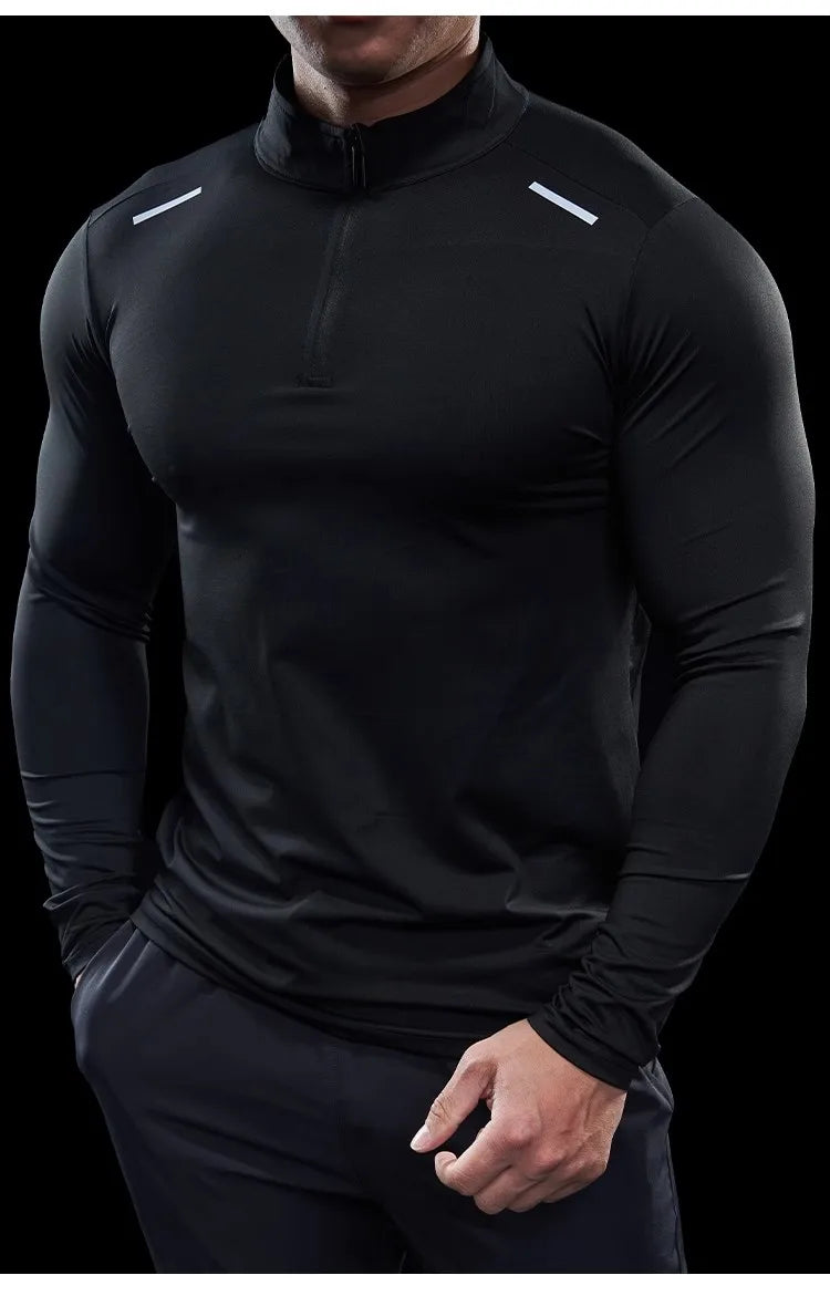 Camisa manga longa de Treino Masculina Fit Nax