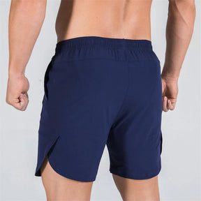 Shorts Masculino 2 em 1 com camada de compressão para academia Dual Fit Nax