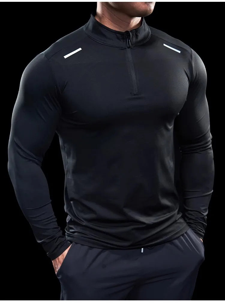 Camisa manga longa de Treino Masculina Fit Nax