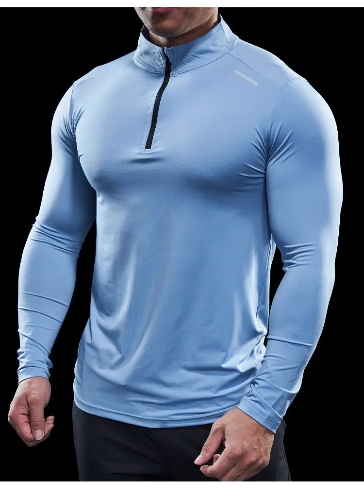 Camisa manga longa de Treino Masculina Fit Nax