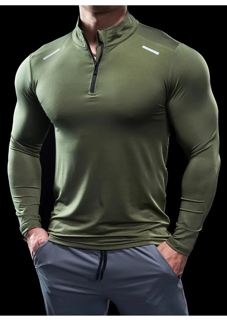 Camisa manga longa de Treino Masculina Fit Nax