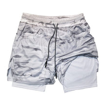 Shorts Masculino 2 em 1 de Compressão Dry Fit para Treino Fit Nax