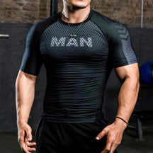 Camisa masculina de Compressão para treino PowerTrain