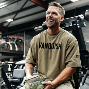 Camisa de treino para academia VANQUISH Fit Nax